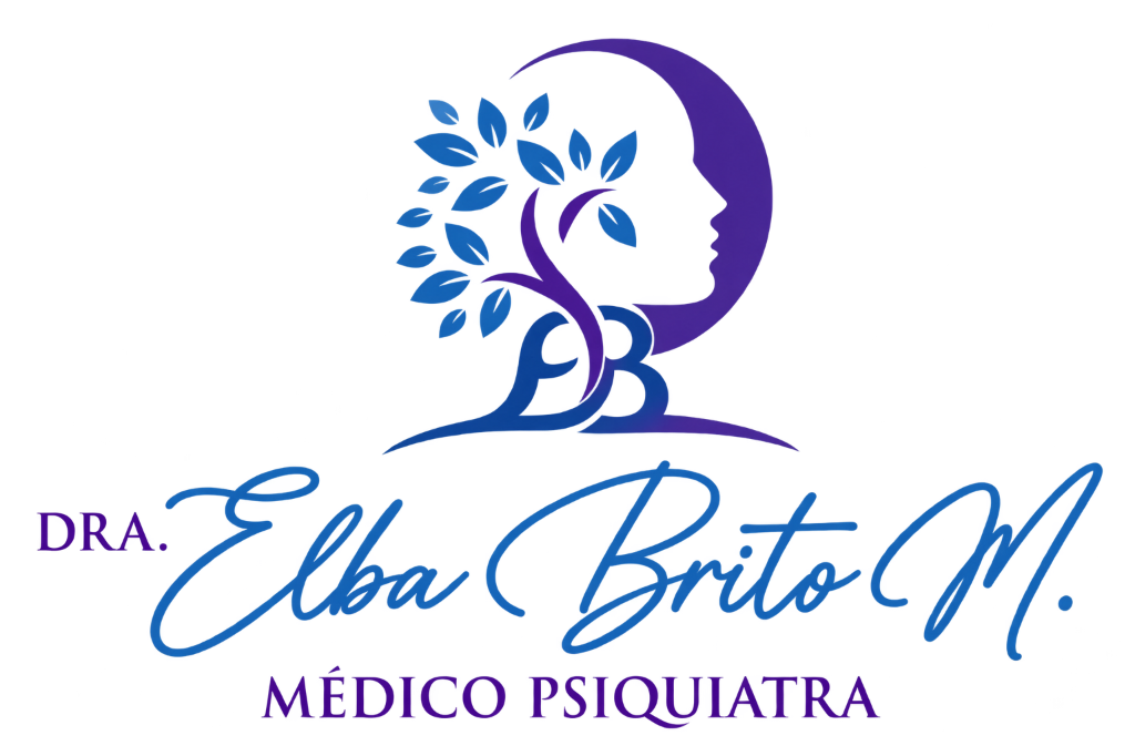 Logo Dra. Elba Brito M. Médico Psiquiatra